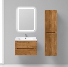 Тумба под раковину BelBagno ETNA-700-2C-SO-RN-P подвесная 70х45,5х50 см, Rovere Nature